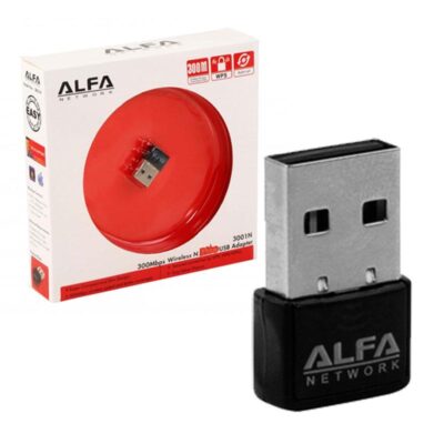 ALFA 300 Mbps WiFi USB Adapter 3001N with high-speed performance and compact design for improved internet connectivity