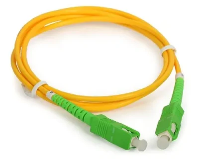 Fiber Optical Patch Cable 3 Meters SC/PC to SC/PC with single-mode fiber for high-speed connections, durable construction, and precise alignment