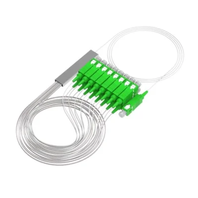 Fiber Splitter 1x16-way for distributing a single fiber optic signal into sixteen outputs, featuring high-performance design and durable construction.