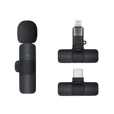 K9 Wireless Microphone Single with high-quality sound and easy plug-and-play functionality for versatile use.